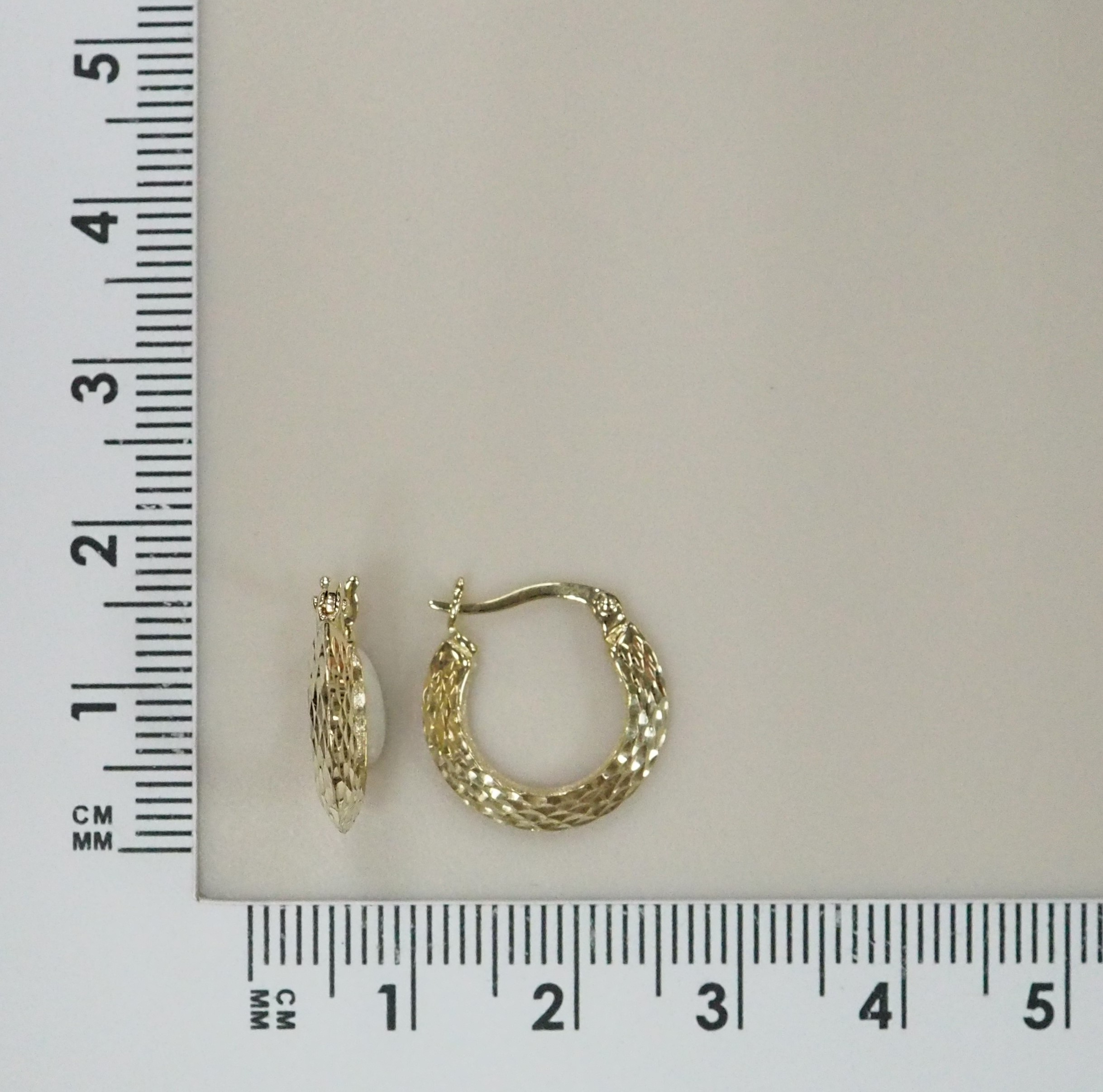 Серьги из желтого золота